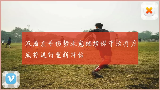 浓眉左手伤势未愈继续保守治疗月底将进行重新评估